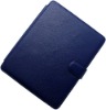 for iPad Leather Folio Case with Stand