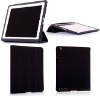 for iPad2 smart cover in rubber leather with back cover (sleep function)