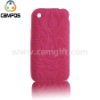 for iPhone 3GS soft Silicone case  with laser etching design