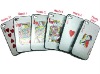 for iPhone 4S&4G Silver Poker Style Hard Case