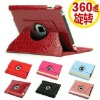 for ipad 2 360 degree rotate leather case