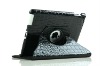 for ipad 2 360 degree rotation leather case