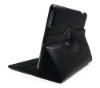 for ipad 2 360 degree rotation leather case