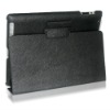 for ipad 2 leather case ( Slim Cross Twill Pattern)