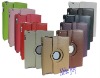 for ipad2 360 degree rotating leather case