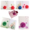 for ipad2 flower style leather case