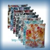 for ipad2 leather protective case with flower pattern