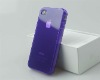 for iphone 4 4S TPU PURPLE  frosted soft shell mobile phone shell