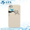 for iphone 4 4S case spraying white fashion