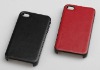 for iphone 4 leather skin cell phone case