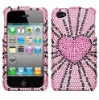 for iphone 4 rhinestone mobile cover