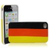 for iphone 4S plastic case (Geraman Flag)