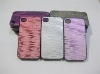 for iphone 4g multi-skins leather hard cover
