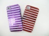 for iphone 4g new Chrome combo case (TPU+chrome)