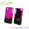 for iphone 4g rubber plastic Hard case