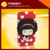 for iphone4 4g mirror case with cute CAICAI