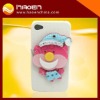 for iphone4 accessory hot sales case with Santa Claus