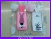 for iphone4g case ,rabbit,silica gel,fashion