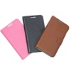 for samsung Galaxy Note I9220 leather case with stand
