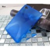 for samsung P6800 back cover case (TPU blue)