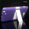 for samsung galaxy note nt 7000 chrome stand cover