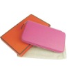 free shipping+MOQ1-Wholesale! Newest!100% genuine leather,brand Men leather wallet H016A-peach