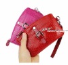 free shipping+MOQ1-Wholesale! Newest!100% genuine leather,brand women's leather walletQA050