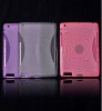 free shipping for ipad 2 tpu back case cover for ipad 2
