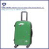 friendly green hot sale trolley PC luggage