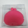 fruit shape lovly esilicone coin purse