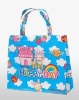 full color cute printed pp non woven lunch bag
