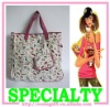 full color printed lady's canvas bag