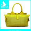 funky&cool yellow microfiber tote bag(BL51069FB)