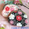 gamaguchi purse sakura made in JAPAN