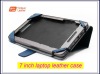 general 7 inch laptop standing leather case ,2012 new design