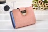 genuine cow lether purse for card