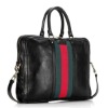 genuine leather bags.mens business tote bag Black 2012