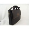 genuine leather  briefcase for business men