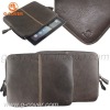 genuine leather case for ipad 2, leather sleeve for ipad 2