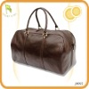 genuine leather duffle bag with large capacity