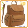 genuine leather laptop backpack