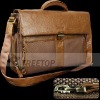 genuine leather laptop bag, business bag, for 15" laptop bag