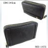 genuine leather men's clutch wallet bag