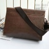 genuine leather messenger bag for Cell phone Eee
