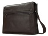 genuine leather messenger laptop bag