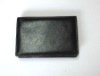 genuine leather name card holder