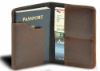 genuine leather passport holder