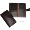 genuine leather passport wallet