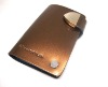 genuine leather plastic waterproof credit card holder