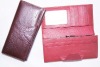 genuine leather wallet for women's